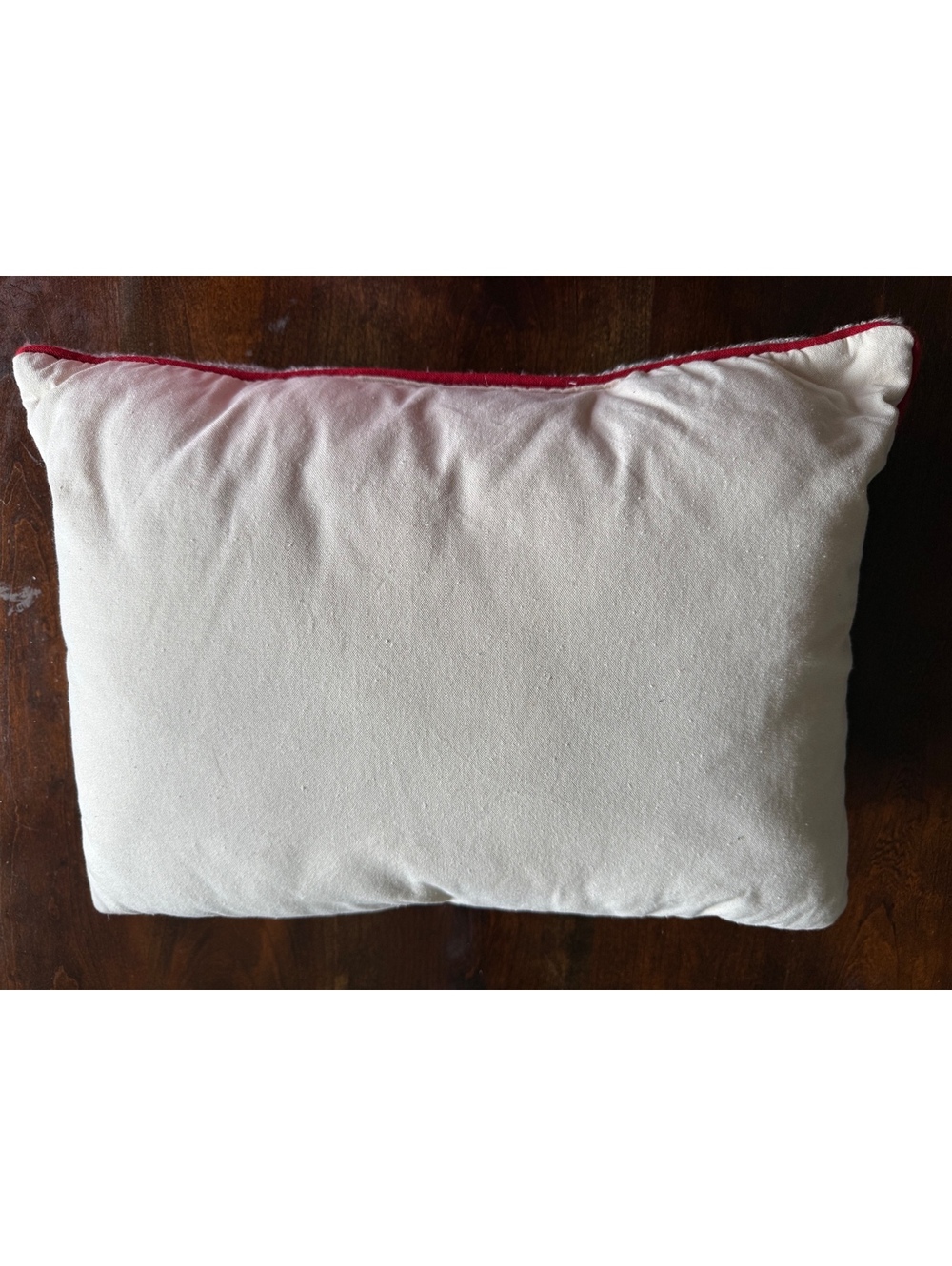 Decorative Pillow with Black Cat in Red Sweater Design - Picture 4 of 6